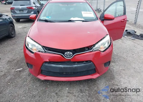 2016 Toyota Corolla Le z USA, uszkodzony, nr VIN 2T1BURHE1GC498453